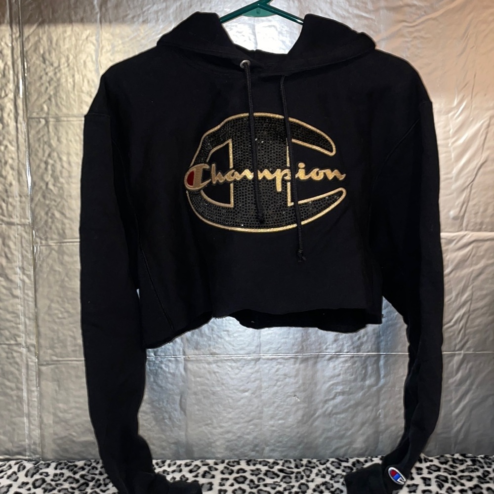 Champion Crop Hoodie